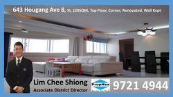 Blk 643 Hougang Avenue 8 (Hougang), HDB 5 Rooms #156046062